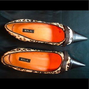 KWN Consignment - leopard kitten heel